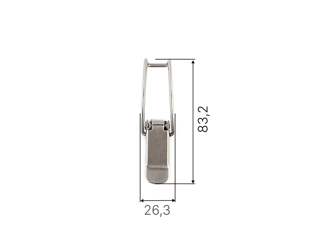 Защелка 701 s c нерж